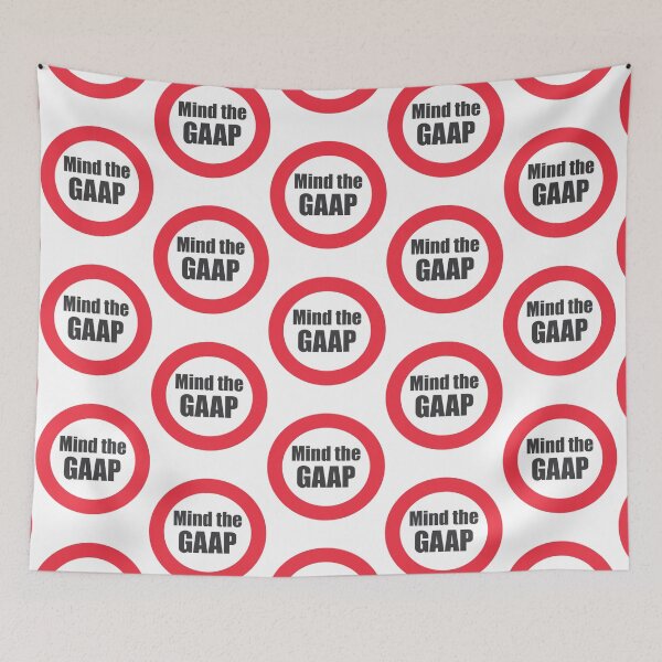 Item preview, Mind the Gaap funny accounting    designed and sold by Coraleyes.