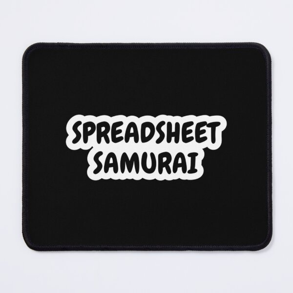 Item preview, Spreadsheet Samurai designed and sold by Coraleyes.