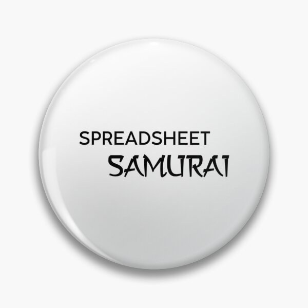 Item preview, Spreadsheet Samurai   designed and sold by Coraleyes.