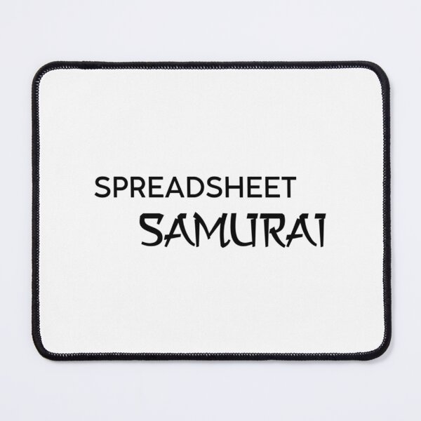 Item preview, Spreadsheet Samurai designed and sold by Coraleyes.