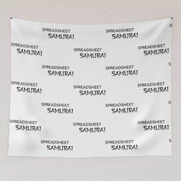 Item preview, Spreadsheet Samurai   designed and sold by Coraleyes.