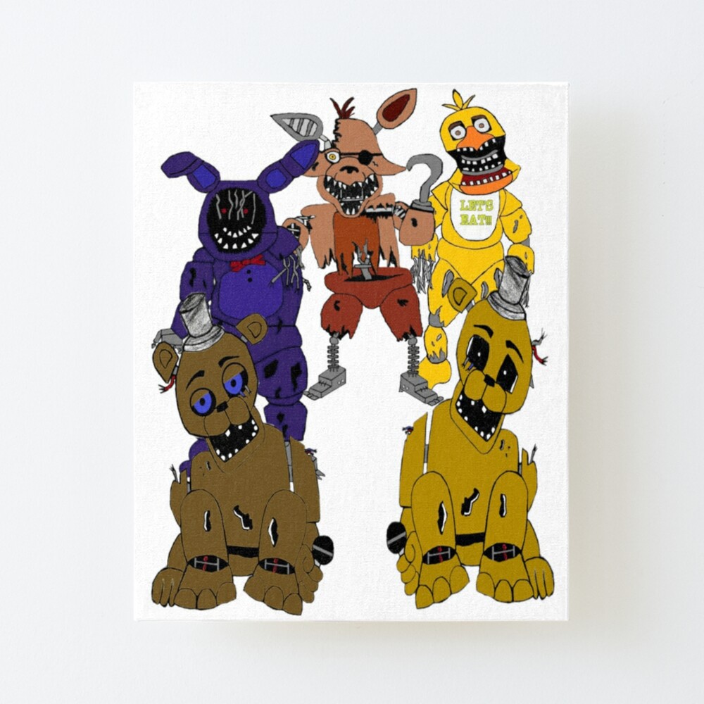 Withered Chica (Five Nights at Freddy's)  Art Board Print for