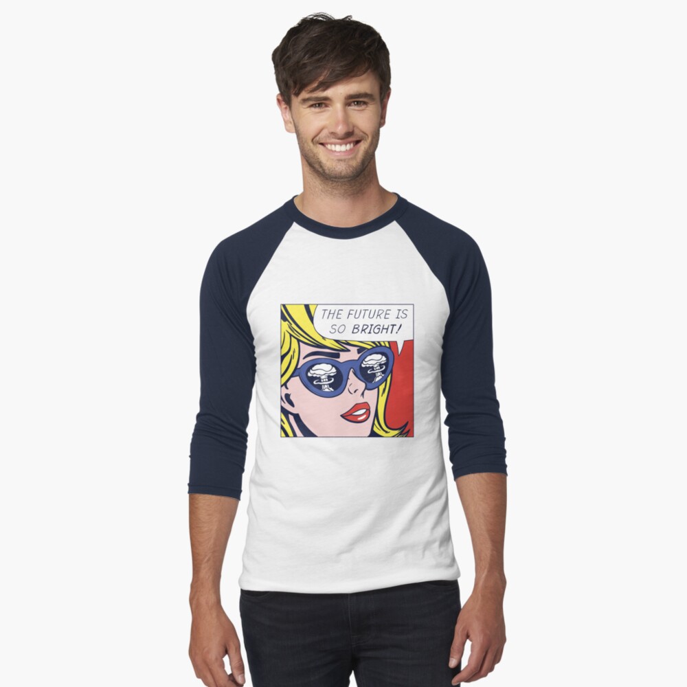 Item preview, Baseball ¾ Sleeve T-Shirt designed and sold by Pipperdigs.