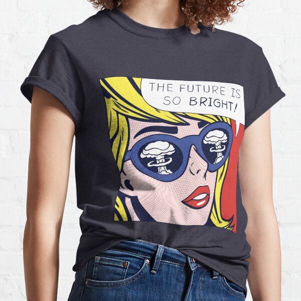 Pop optimistisches Mädchen Classic T-Shirt