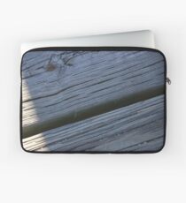 Rustikales Holz Laptoptasche