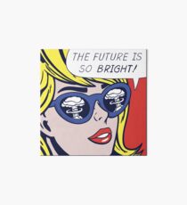Pop Optimistic Girl Art Board