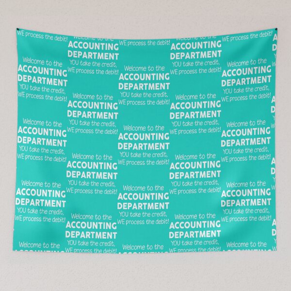 Item preview, welcome to the accounting departement - For Accountant lovers   designed and sold by Coraleyes.