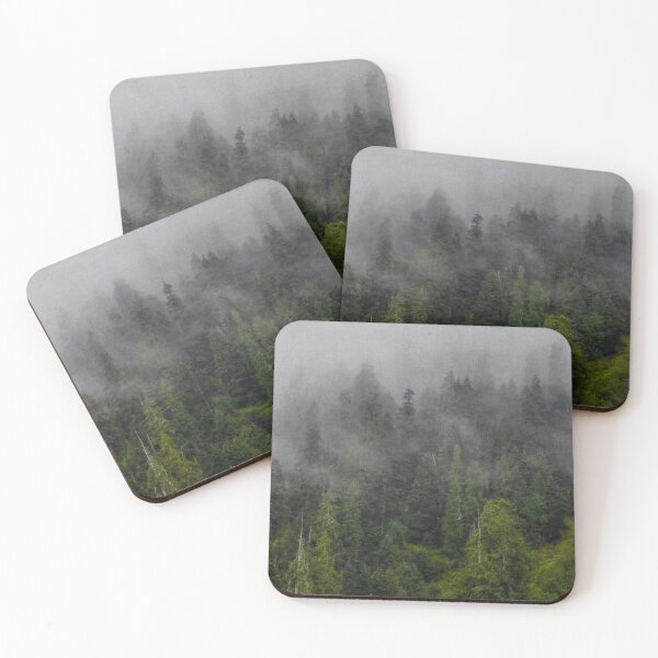 Item preview, Misty Forest Drawing, Dark Green Misty forest, Misty Green Forest Aesthetic, Foggy Misty Green Forest Aesthetic designed and sold by Paintcorner.