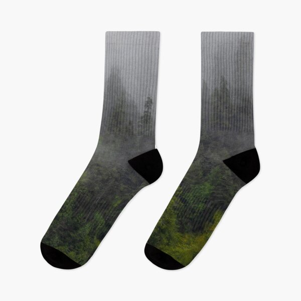 Item preview, Misty Forest Drawing, Dark Green Misty forest, Misty Green Forest Aesthetic, Foggy Misty Green Forest Aesthetic designed and sold by Paintcorner.