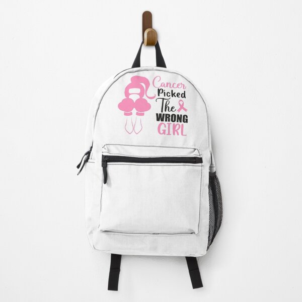 Item preview, Cancer Picked The Wrong Girl, Cancer Fighter, Funny Cancer Quotes For Girls designed and sold by PRINTED ..