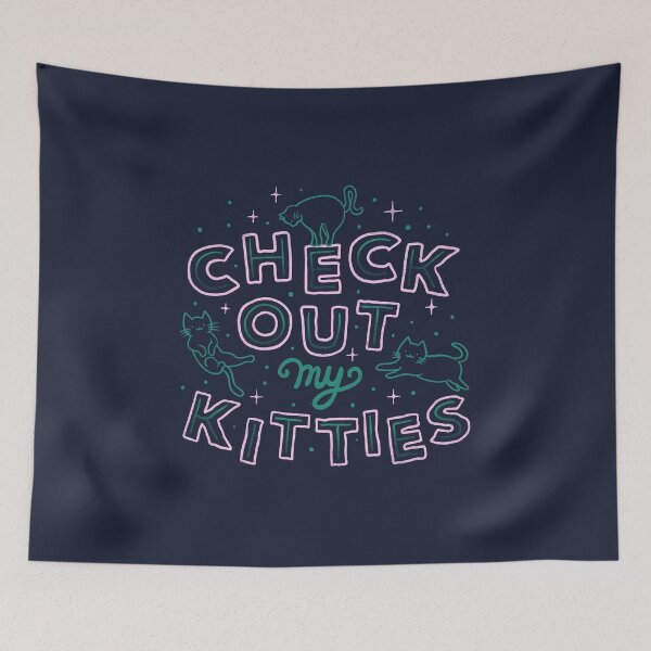 Item preview, Check Out My Kitties by Tobe Fonseca designed and sold by Tobe Fonseca®.