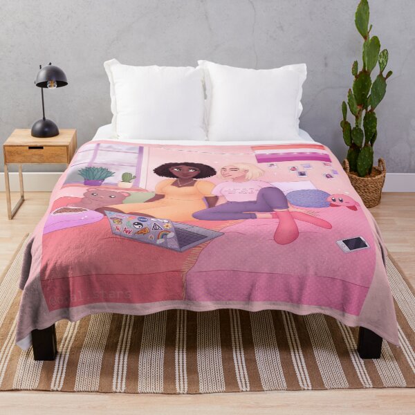 Item preview, Heartstopper Tara and Darcy bedroom designed and sold by opal-stars.