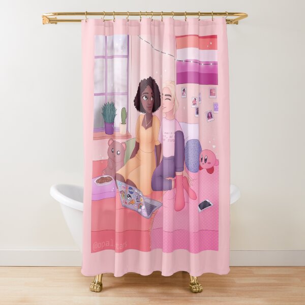 Item preview, Heartstopper Tara and Darcy bedroom designed and sold by opal-stars.
