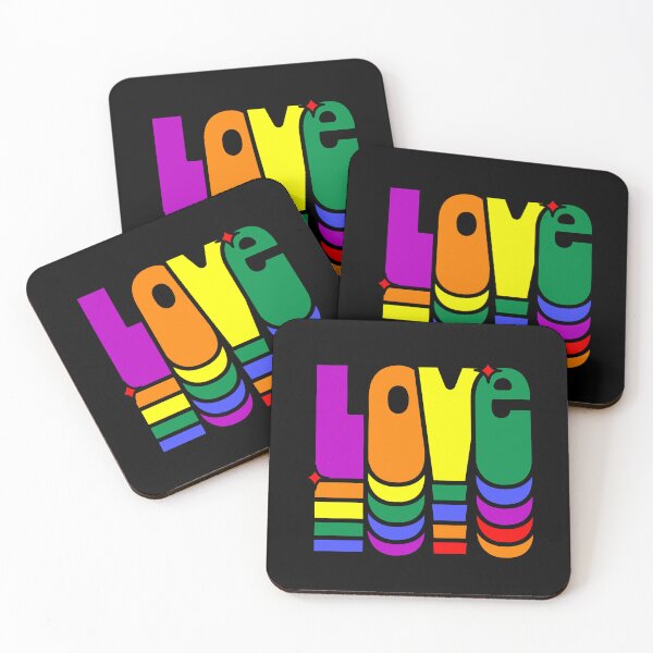 Item preview, Pride Love Retro designed and sold by OutcastBrain.