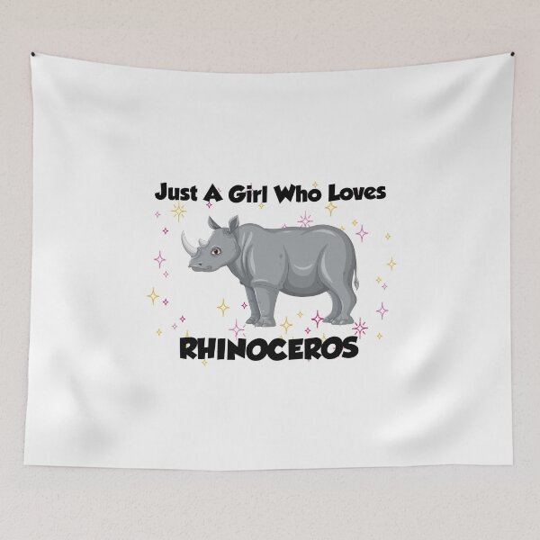 Item preview, Save The Rhinos, just a girl who loves Rhinoceros designed and sold by yssnyd.
