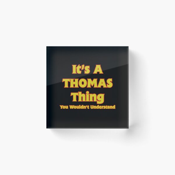 Item preview, It's A Thomas Thing - Yellow / Black designed and sold by Loco-Station.