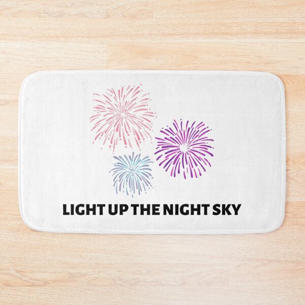 Item preview, Light Up The Night Sky Dark designed and sold by Mood Mash.