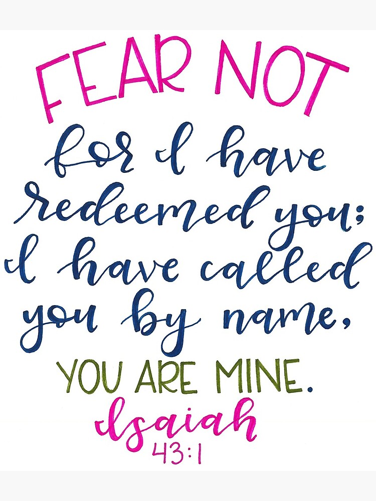 isaiah-43-1-art-print-for-sale-by-amwlettering-redbubble