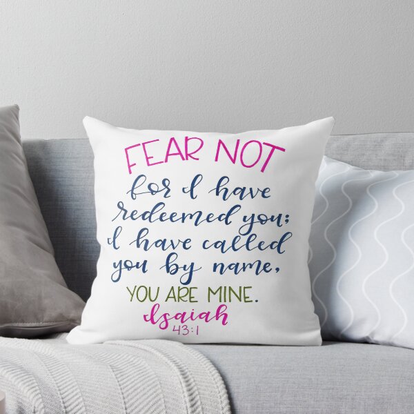 Item preview, Isaiah 43:1 designed and sold by amwlettering.