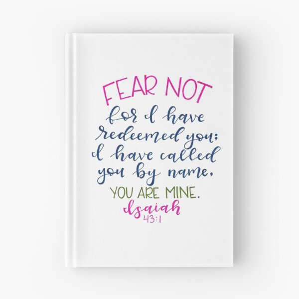 Item preview, Isaiah 43:1 designed and sold by amwlettering.