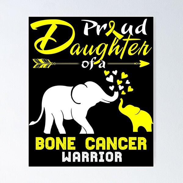 Item preview, Proud Daughter Of A Bone Cancer Warrior  designed and sold by Hatjar.