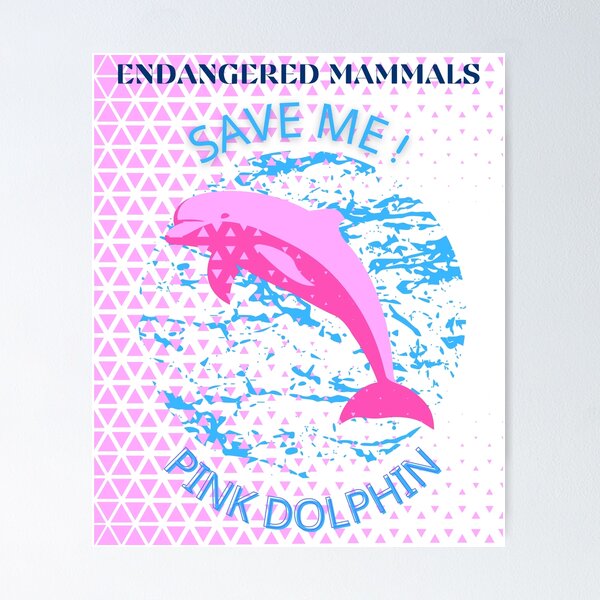 Item preview,  Pink Dolphin designed and sold by yassooarts.