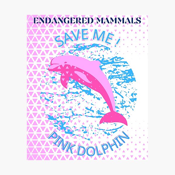 Item preview,  Pink Dolphin designed and sold by yassooarts.