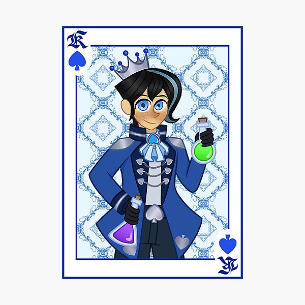 Item preview, Varian King of Spades designed and sold by Tensoserensei.
