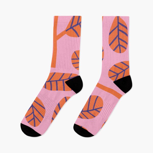 Item preview, Orange leaf print designed and sold by KPRWRITE.
