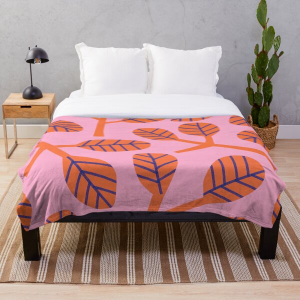 Item preview, Orange leaf print designed and sold by KPRWRITE.
