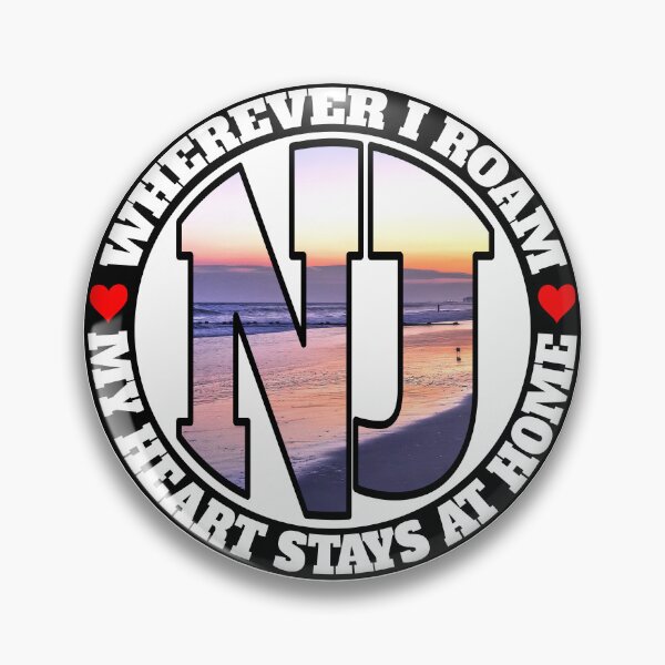 Item preview, Heart Stays Home - New Jersey designed and sold by DonDota.