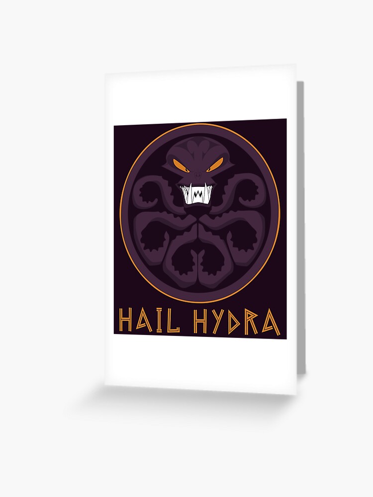 Hail HYDRA" Greeting Card for Sale by JalbertAMV | Redbubble