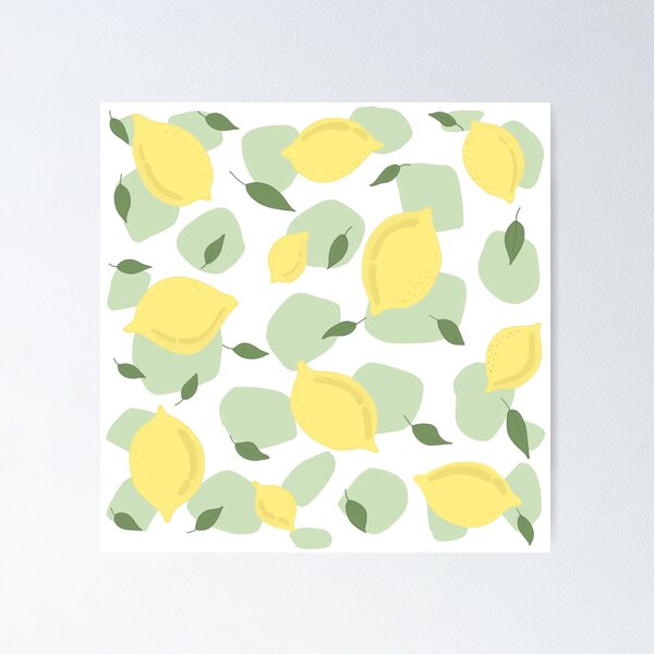 Item preview, Lemon design for this summer (colour palette, color palete) designed and sold by Sanaura.