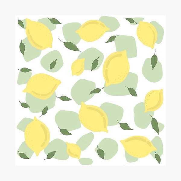 Item preview, Lemon design for this summer (colour palette, color palete) designed and sold by Sanaura.