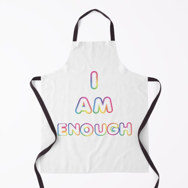 Item preview, I Am Enough-White Background  designed and sold by Trendi61.