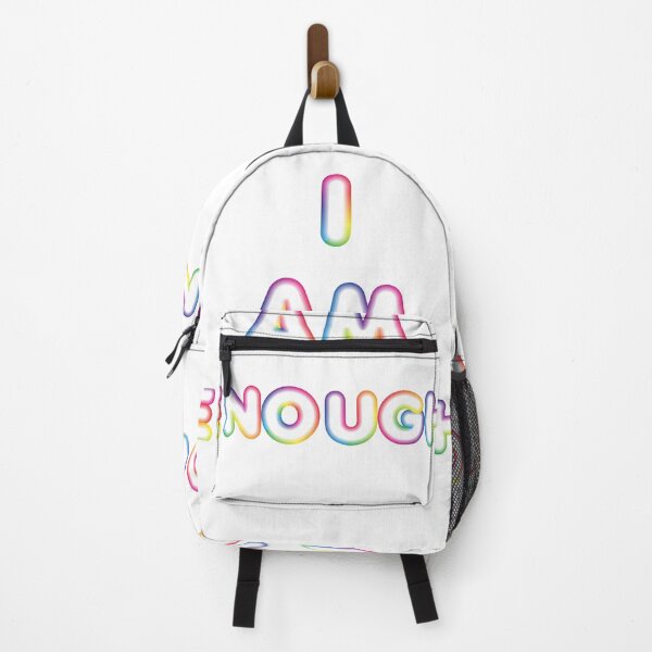 Item preview, I Am Enough-White Background  designed and sold by Trendi61.