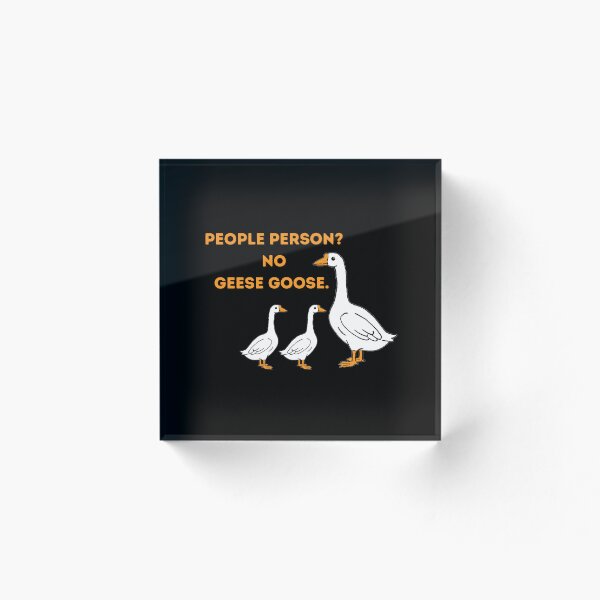Aperçu de l'œuvre Personnes Personne ? N° Oies Oie créée et vendue par Pink Ribbon.