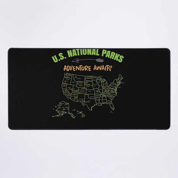 Item preview, US National Parks USA America Nature Camping & Hiking designed and sold by Lenny Stahl.