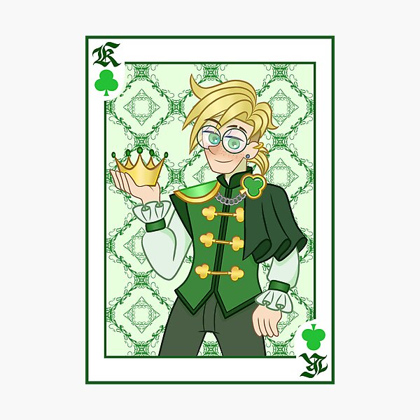 Item preview, Hugo King of Clubs designed and sold by Tensoserensei.