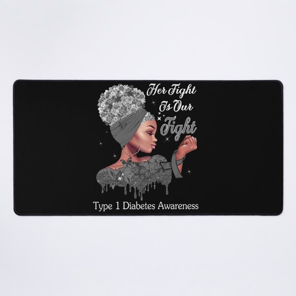 Item preview, Her Fight Is Our Fight Type 1 Diabetes Awareness designed and sold by Mnrshirley.