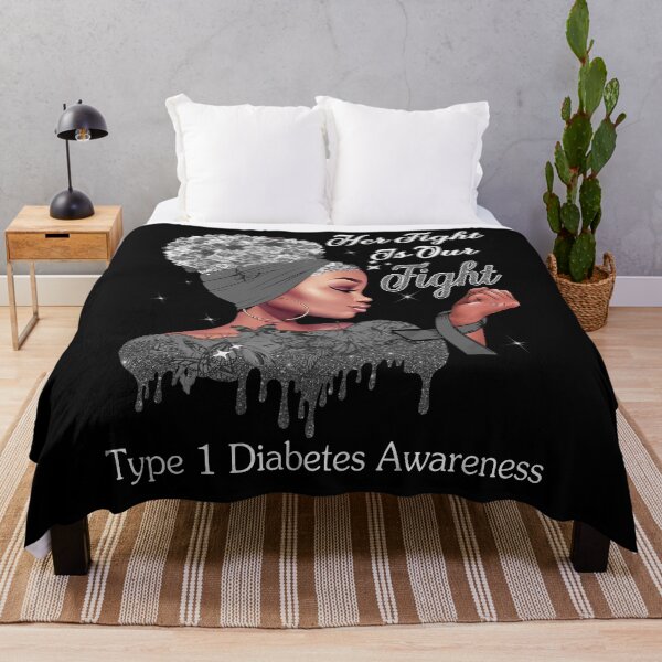 Item preview, Her Fight Is Our Fight Type 1 Diabetes Awareness designed and sold by Mnrshirley.