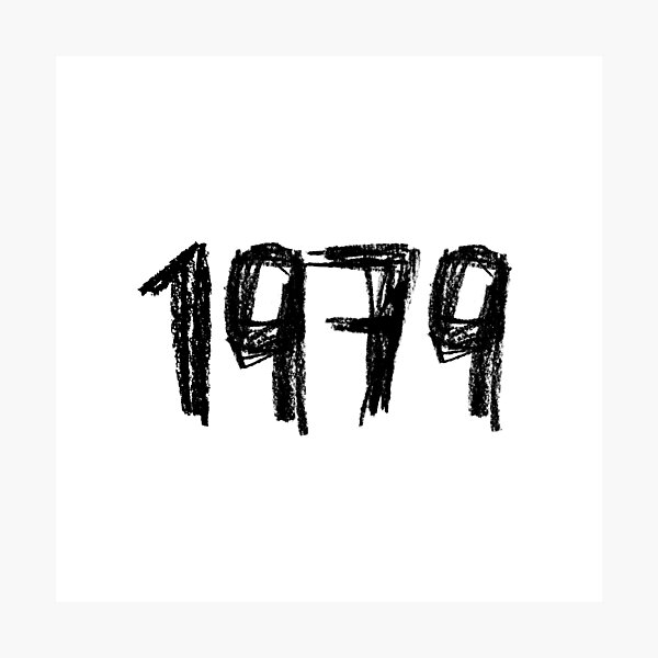 Item preview, Since 1979, Year 1979, Born in 1979 designed and sold by badlydrawnbabe.