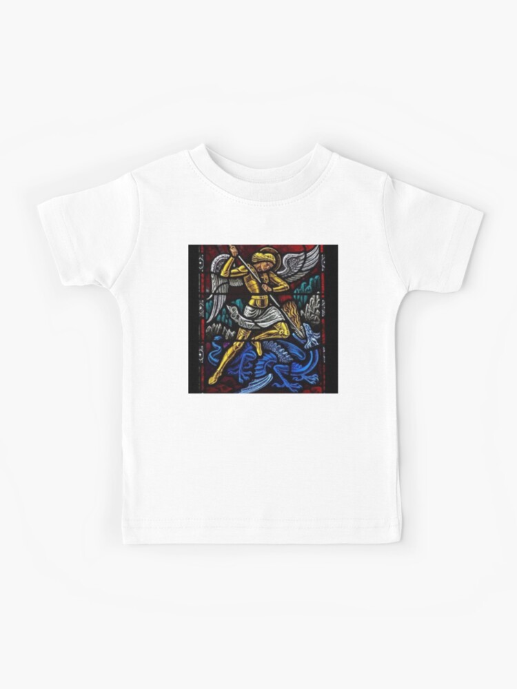 St. Michael Toddler Jersey Tee Catholic Saints for Kids 