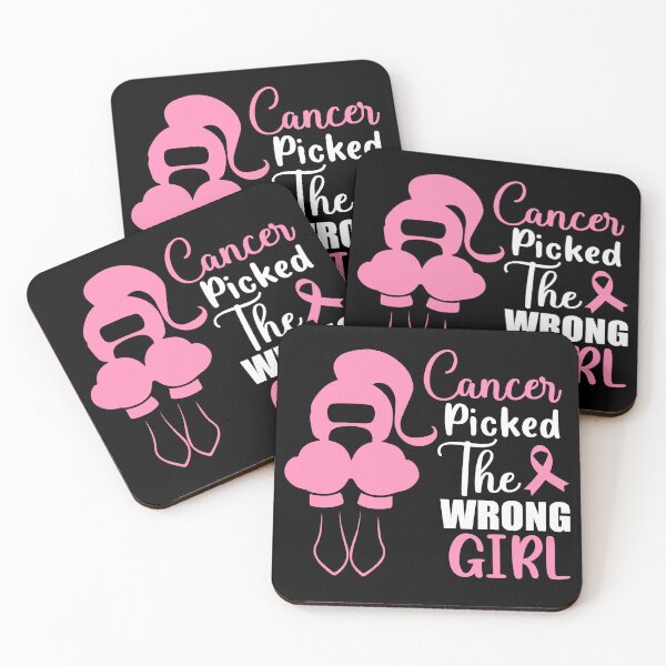 Item preview, Cancer Picked The Wrong Girl, Cancer Fighter, Funny Cancer Quotes For Girls designed and sold by PRINTED ..