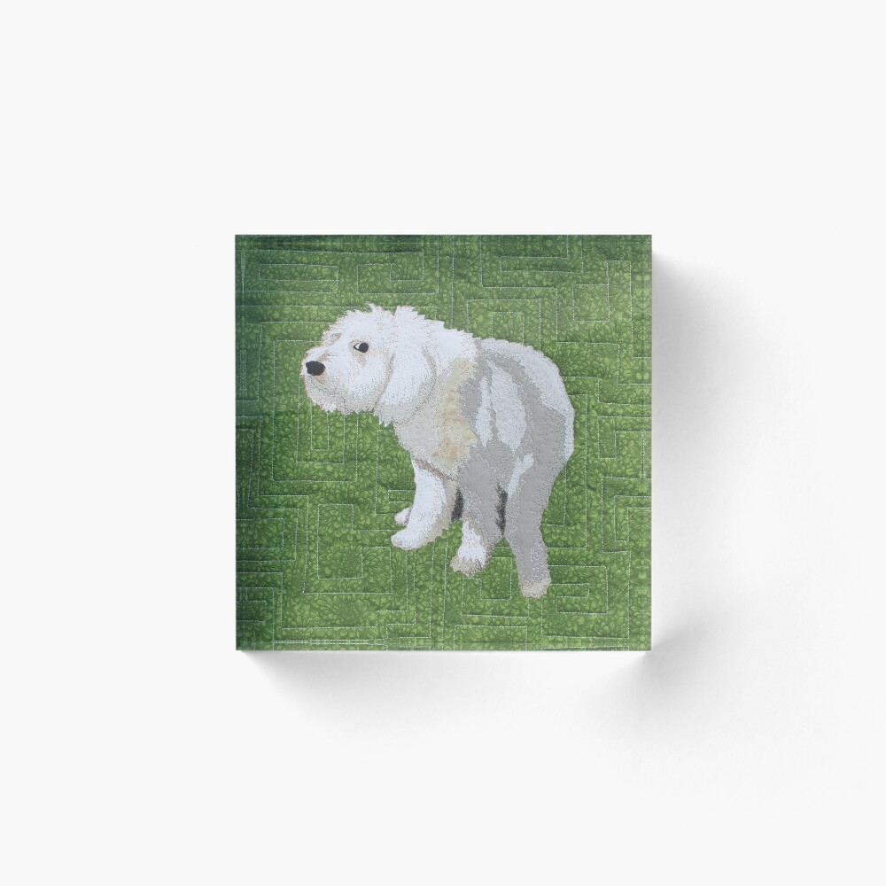 Item preview, Acrylic Block designed and sold by SCRAPPLIQUE.