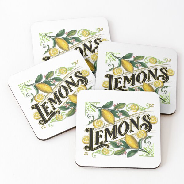 Item preview, The Vintage Fruit Lemon In Art designed and sold by JCMCDesigns.
