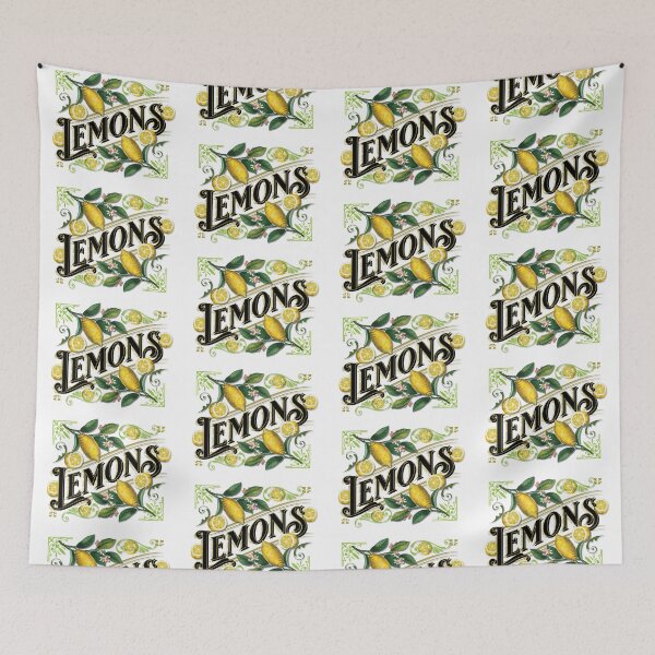 Item preview, The Vintage Fruit Lemon In Art designed and sold by JCMCDesigns.