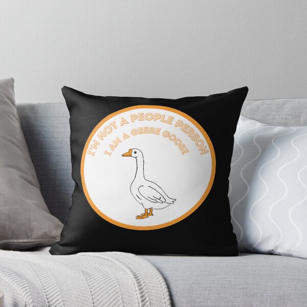 Item preview, I'm not a people person. I am a geese goose designed and sold by Pink Ribbon.
