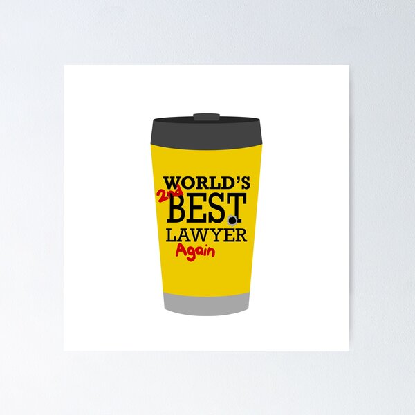 Item preview, Better Call Saul World's 2nd Best Lawyer Again Mug designed and sold by shopbrende.