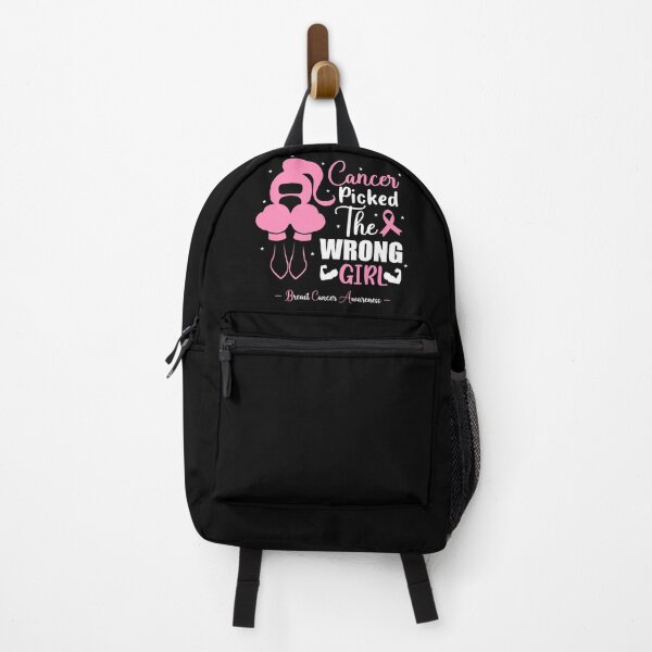 Item preview, Cancer Picked The Wrong Girl, Cancer Fighter, Funny Cancer Quotes For Girls designed and sold by PRINTED ..